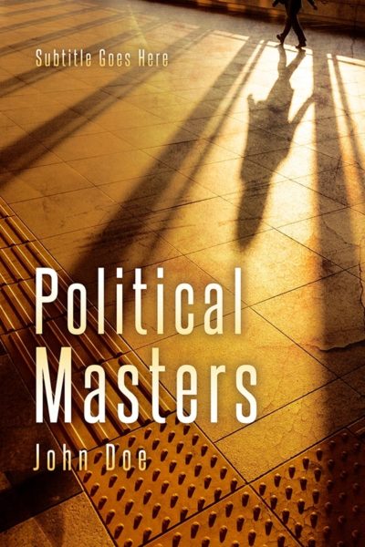 political thriller book cover