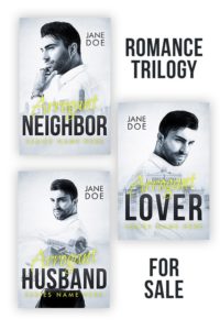 romance book cover series
