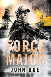 military thriller book cover