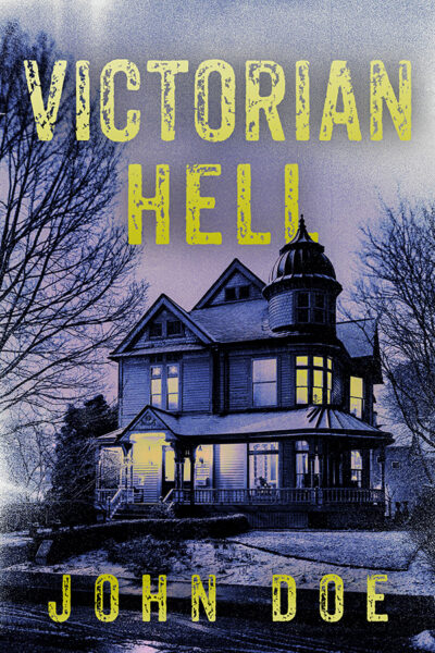 haunted house horror book cover